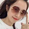 Sunglasses, 2020, Korean style, internet celebrity, gradient