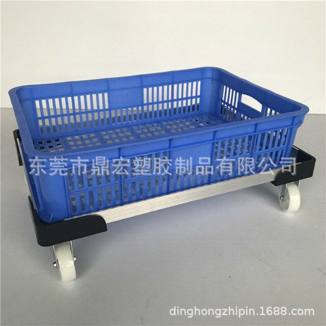 供应香港货物周转塑料手推车 加厚不锈钢304乌龟车 铝合金物流车