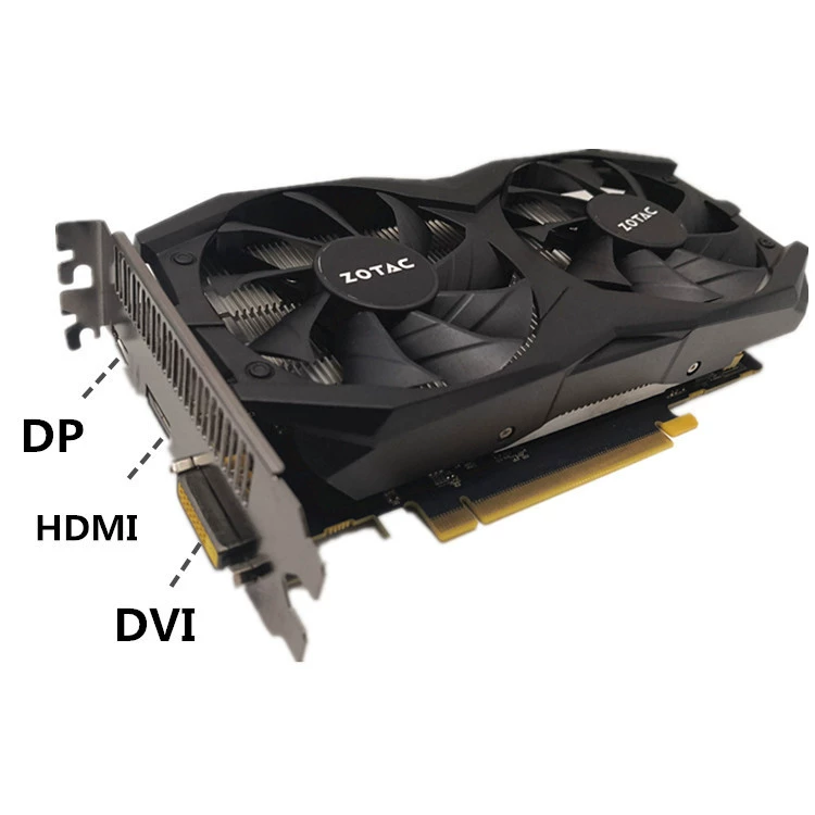 GTX1050Ti 4GB настольный ПК графическая карта для игр, независимая графика 1060