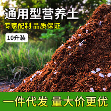 厂家直销营养土家庭园艺肥料通用型多肉种花种菜绿萝土种植土花泥