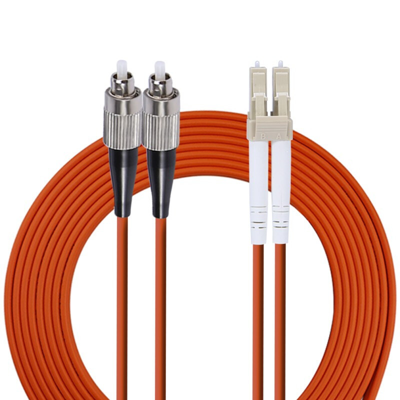 川正光电 标准电信LC-FC多模双芯光纤跳线 收发器尾纤 LC-FC 3米