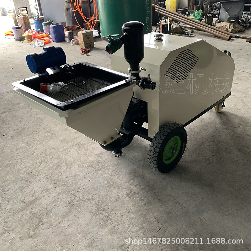 墙面腻子喷涂机小型防水喷涂机水泥砂浆喷浆机多功能柴油柱塞式