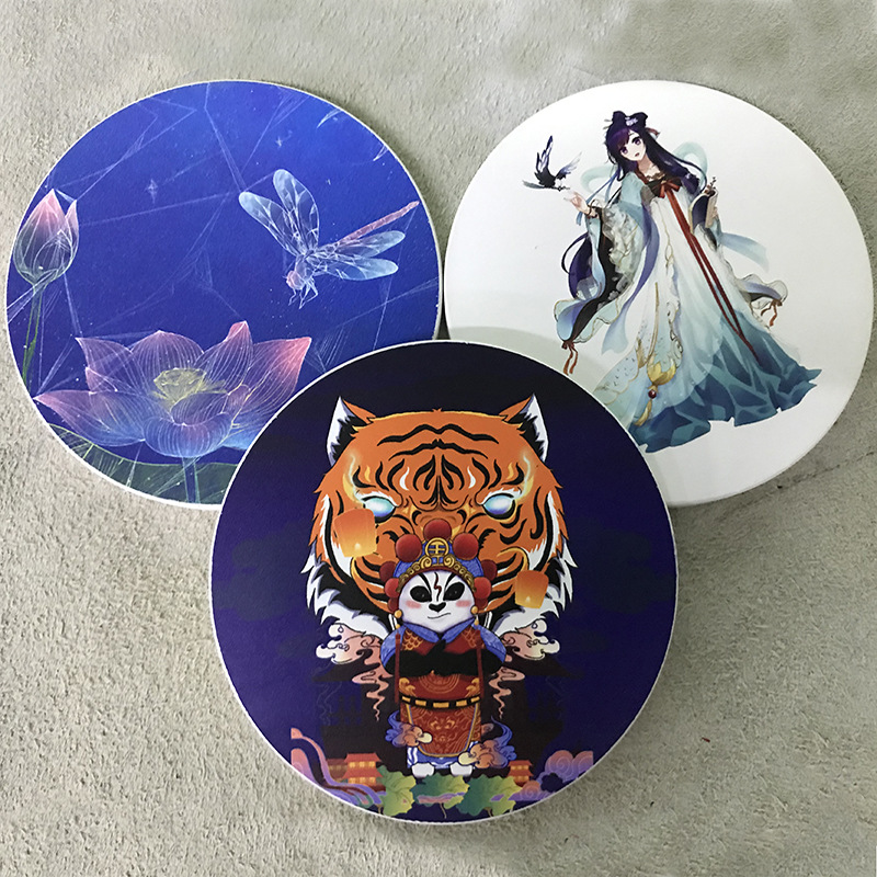 Custom manufacturer Coaster UV Print inkjet Acrylic UV Printing UV Silk screen pvcUV Print Finishing