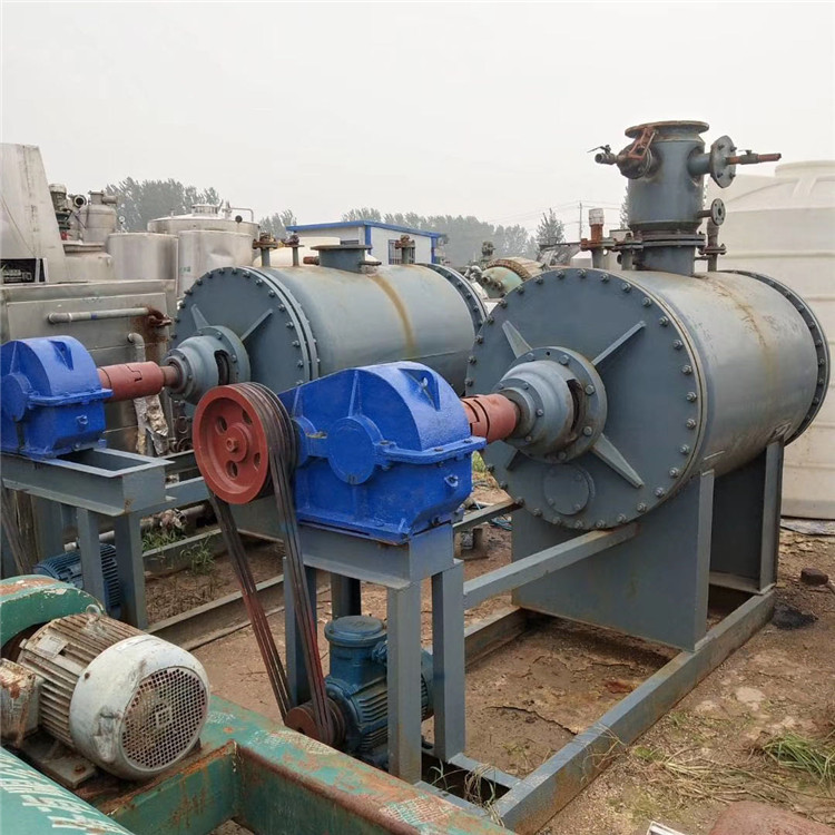 出售二手不锈钢耙式真空干燥机 3吨5吨10吨二手耙式干燥机