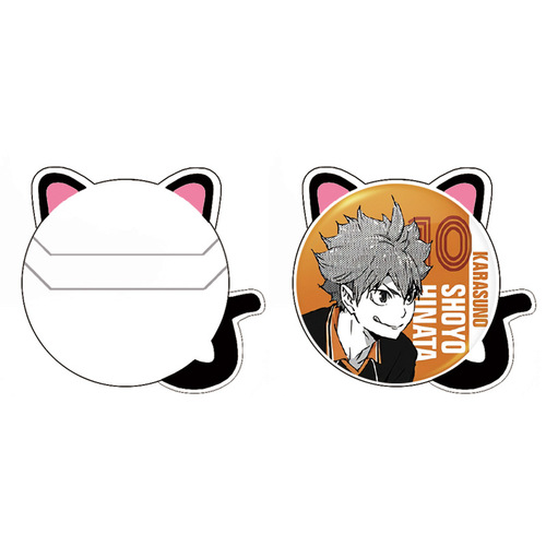 Mangyun Earphones Case with Cute Rabbit and Personality Cat Badge Dustproof Display Cover Anime Merchandise
