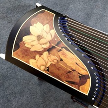 扬州古筝 厂家直销 厂家批发古筝 紫檀荷塘月色款古筝 专业演奏级