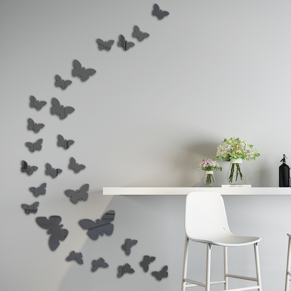 Pastoral Butterfly Arylic Wall Sticker display picture 4