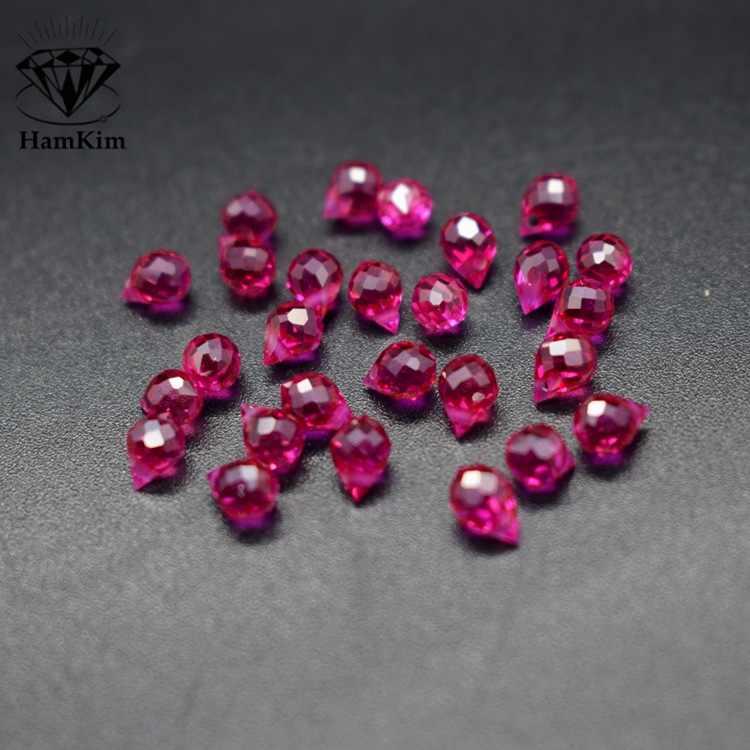 立体水滴 横孔红刚