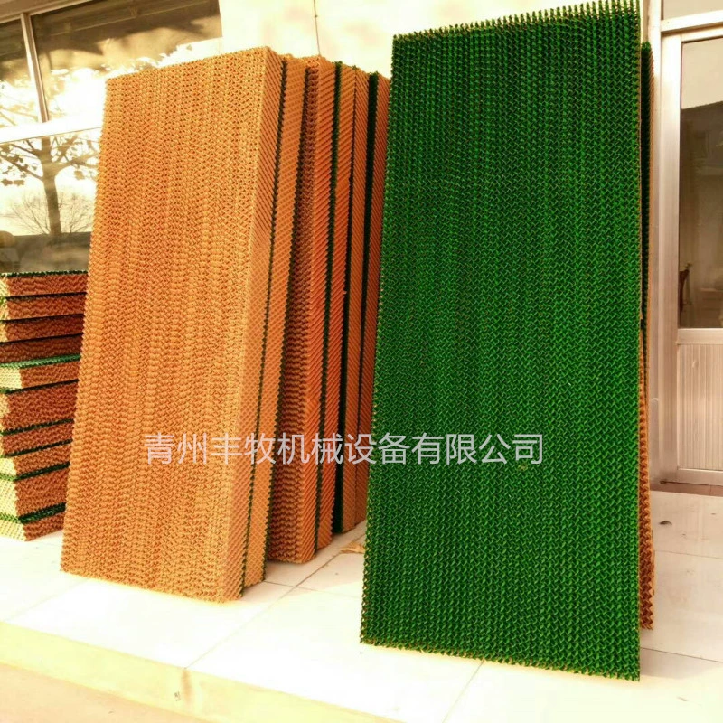 Заводская бумага занавеса воды мокрый занавес бумажный сердечник мастерской Овощеводство охлаждающей воды бумажный сердечник занавеса может поставлять вентиляторное охлаждение бумажного сердечника