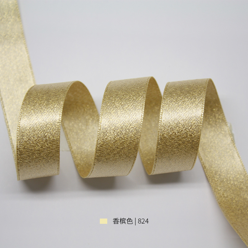 Yao Ming cinta en stock cinta de oro de la trama de la torta de la caja de regalo accesorios DIY flor embalaje cinta tejida de oro