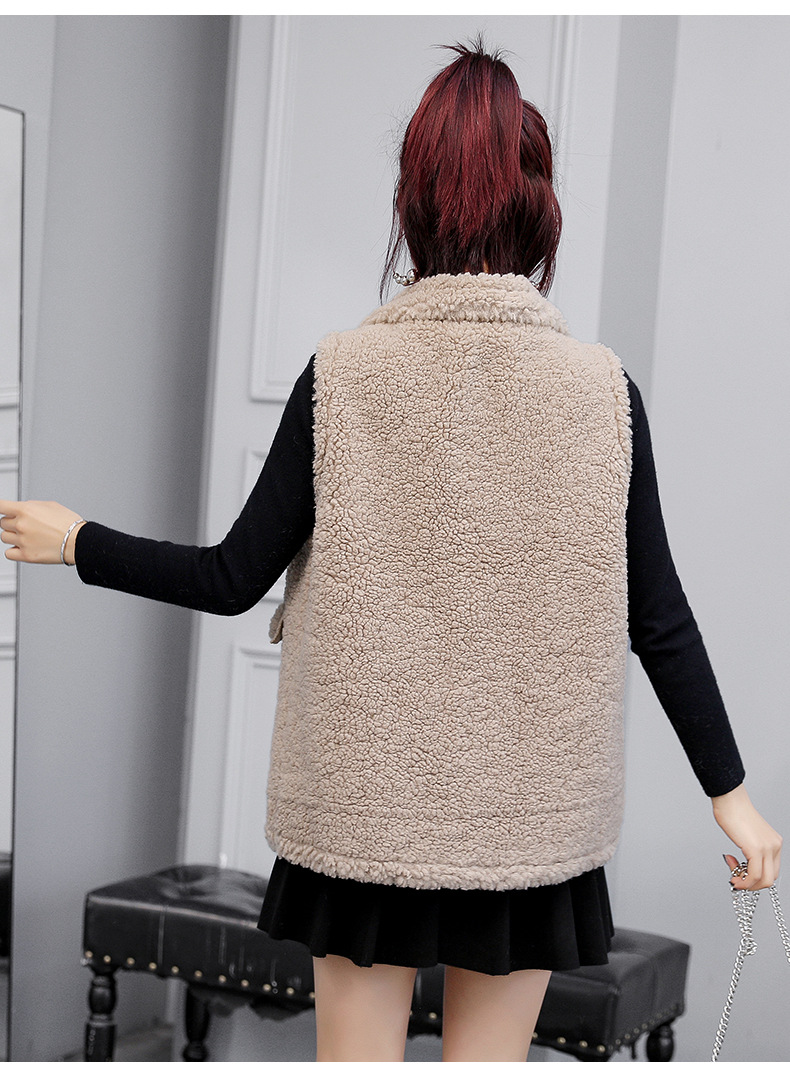 Gilet femme en Fausse laine - Ref 3434710 Image 34