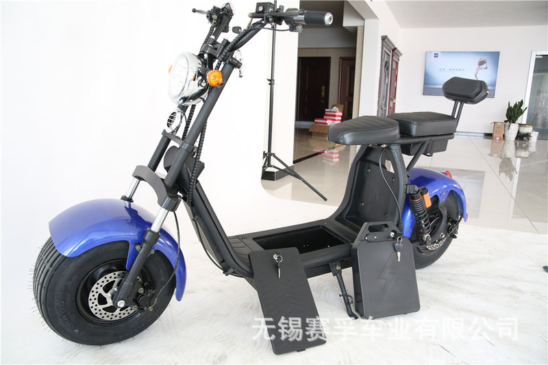 Brazil Electric Vehicle Factory Promotion Harley Adult 60V Lithium Electric Vehicle Motorcycle Electric Bicycle Pedal