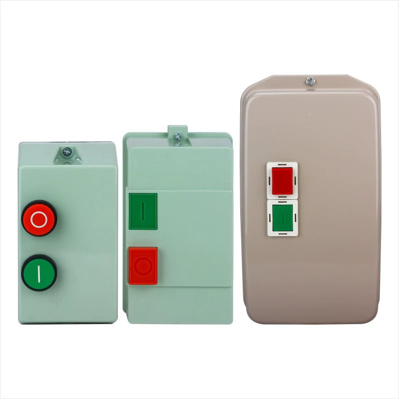 Démarreur doux magnétique, moteur, clé switch de protection, 380V, 220V