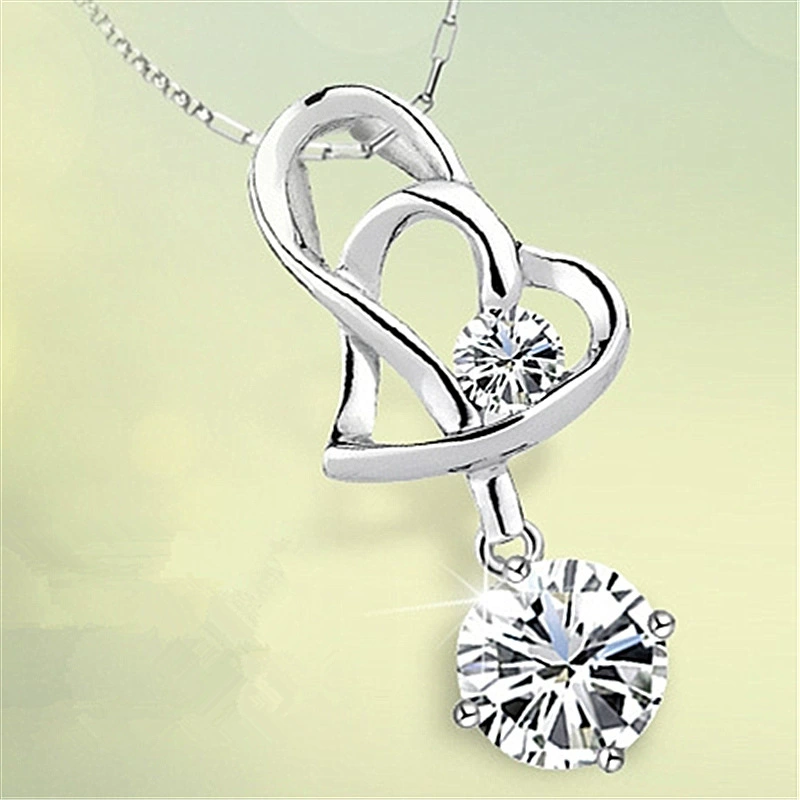 pendent, творческого характера ожерелье сердце формы, корейский стиль