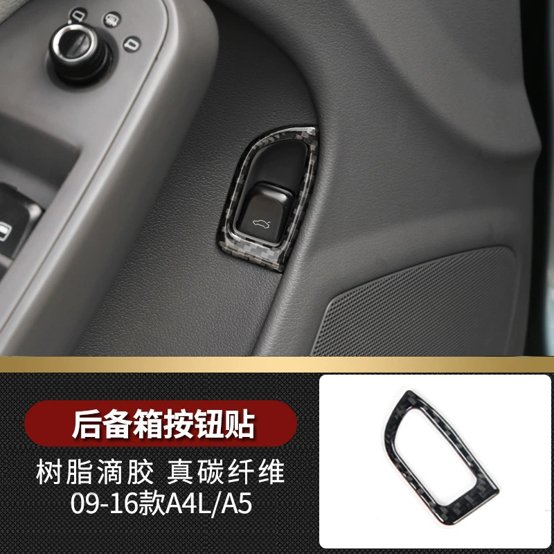 Audi, glass holder for navigator carbon fibre, modified light panel