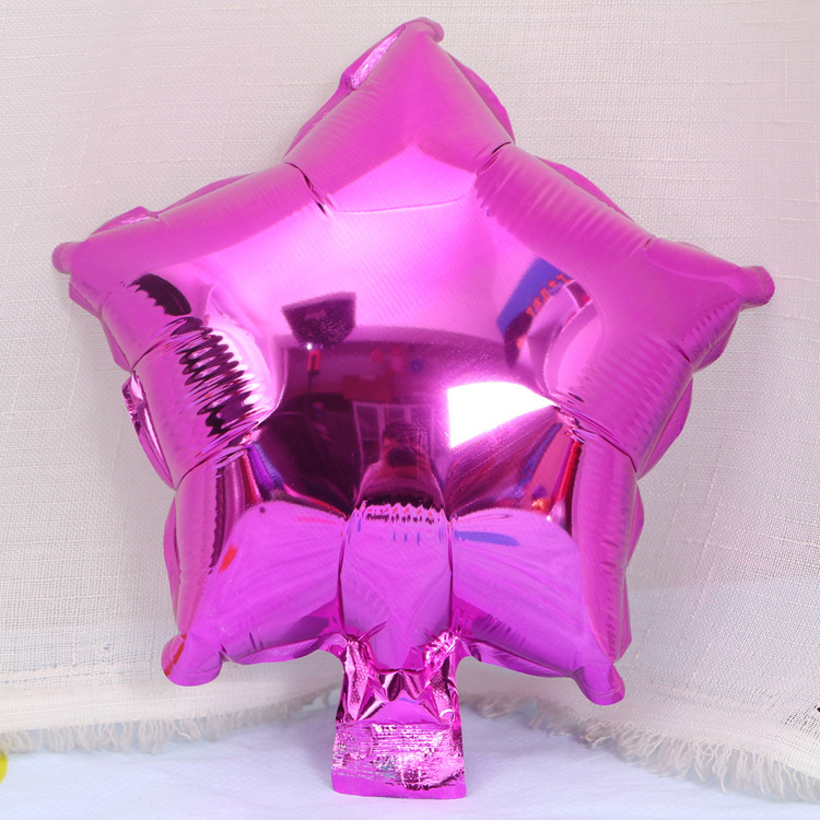10インチ五芒星ハート型アルミ箔風船星型アルミ膜風船結婚祝い誕生日装飾配置風船|undefined
