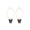 Fashionable brand small design earrings, trend advanced set, simple and elegant design