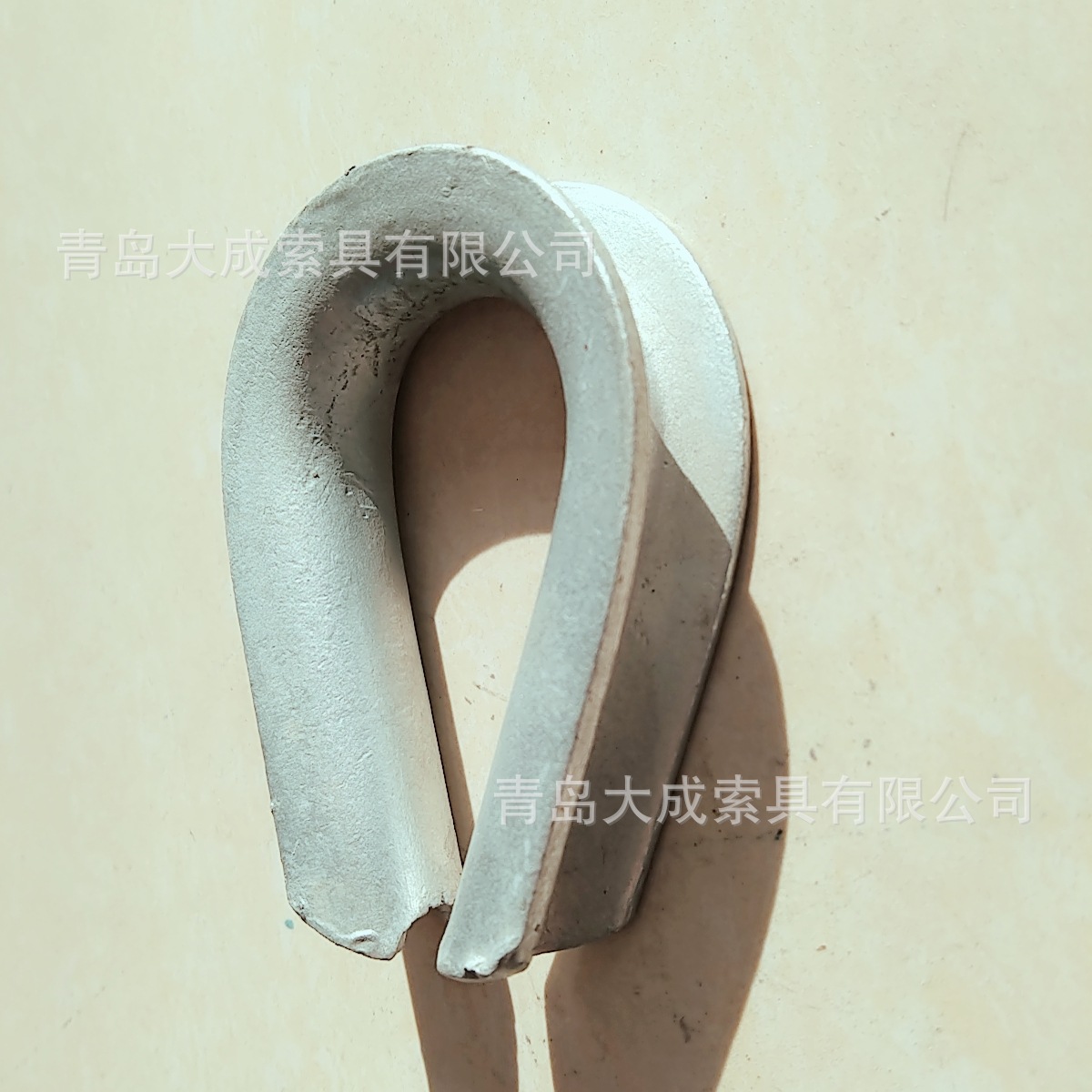 G411重型套环 电镀锌重型鸡心环 高强度现货G414重型套环索具