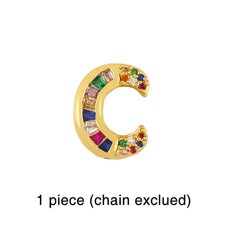 explosion accessories mesh bracelet personality DIY26 letter mesh belt bracelet couple wholesale nih