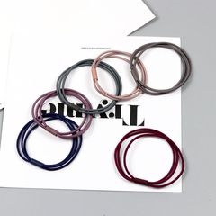 Elastic Hairband with Black Tri-Comb Connector for Women's DIY Handmade Hair Accessories Wholesale Supply