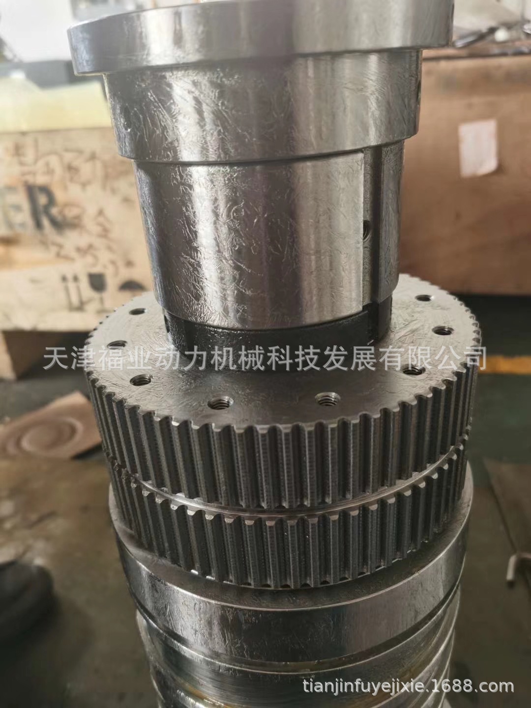 丹铨齿轮磨床主轴：BT30和BT40,键槽带轮5GT-68T-38,5GT-48T-28