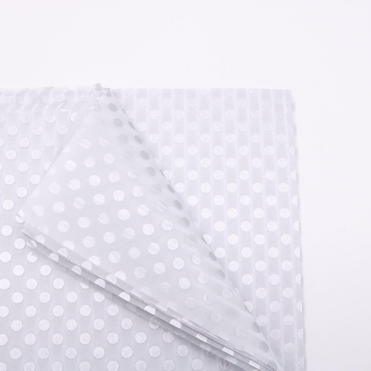 Suministro directo de fábrica 20 estrella de cinco puntas raya de lunares oro caliente y papel de copia de plata forro de regalo embalaje de papel de pera