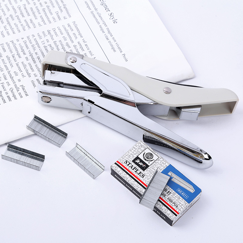 Grapadora de mano grapadora universal grapadora papelería suministros de oficina grapadora que ahorra mano de obra floristería herramientas