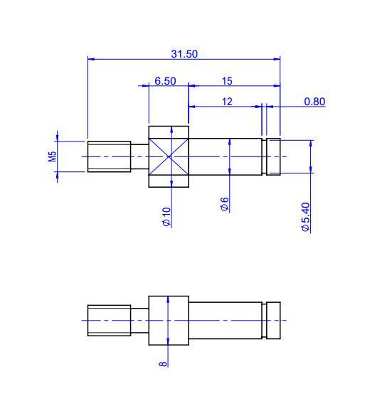 口罩机配件心轴一拖二口罩机零部件配件加工口罩机零配件