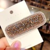 Crystal, hairgrip, brand hairpins, hair accessory, bangs, 2020, internet celebrity, Korean style, wholesale