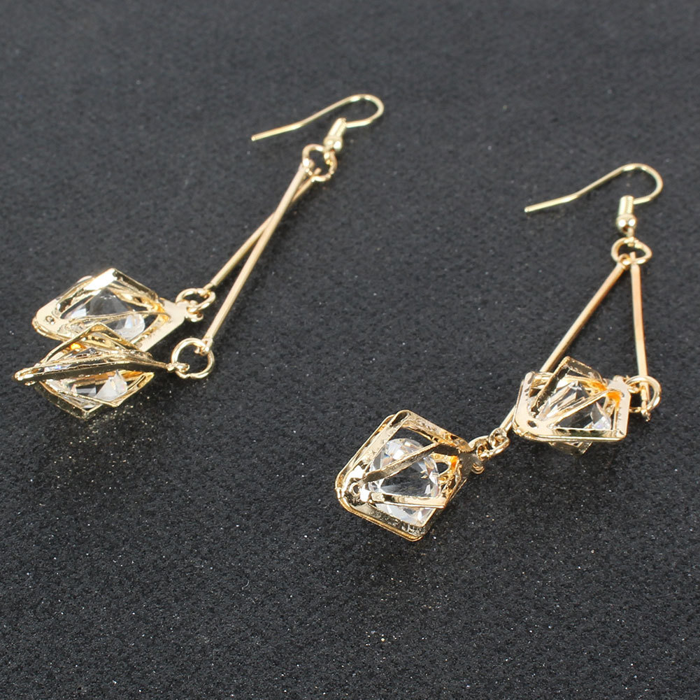 Simple Earrings Personality Wild Earrings Alloy Earrings Long Earrings Women display picture 4