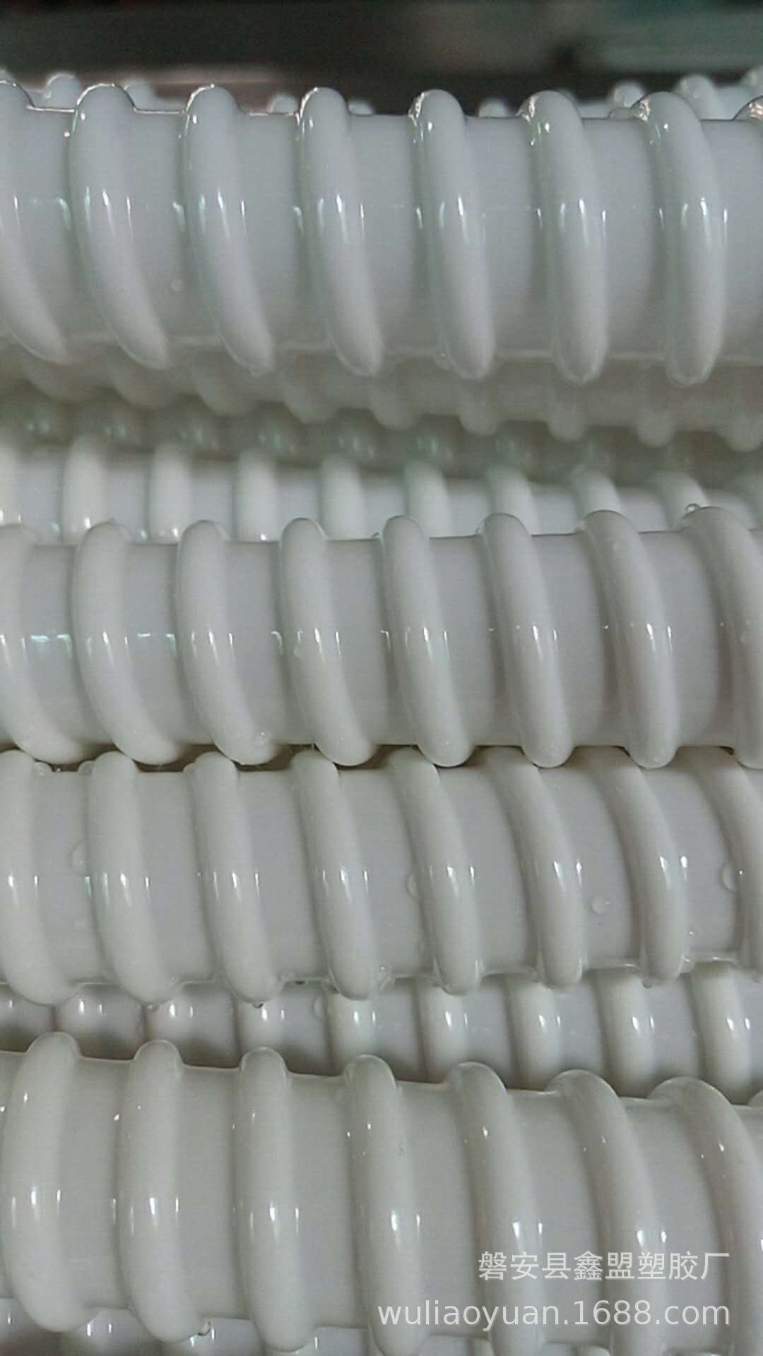 PVC软管 塑料波纹管 钢丝缠绕管 pe阻燃波纹管 内径 30 32 40定做