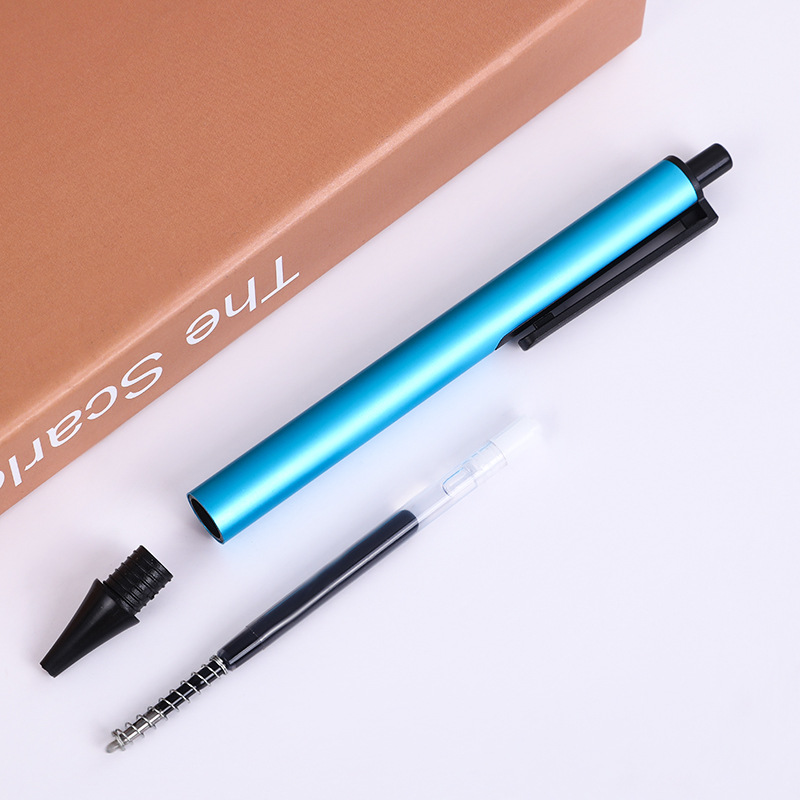 Bolígrafo de prensa al por mayor pluma de publicidad de negocios pluma de metal pluma de regalo de publicidad pluma firma Logotipo de letras