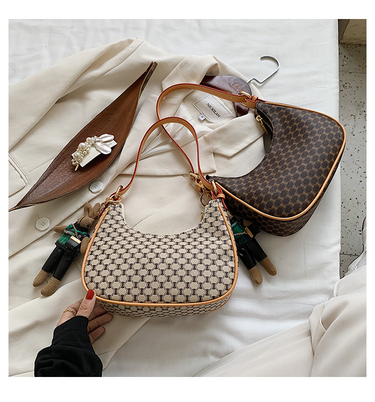 New Trendy Fashion Texture One-shoulder Wild Bag display picture 2