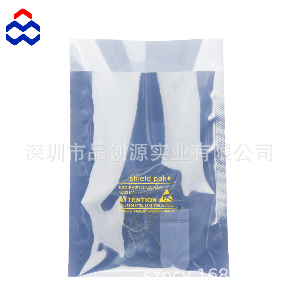 Manufactor Handle Stock Anti-static bag Flat static bag Shielding bag Specifications can be customized
