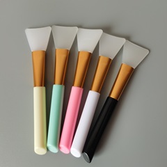D045 Factory Wholesale Soft Silicone Mask Brush Single Silicone Makeup Brush DIY Mask Tool Mask Adjustment Stick