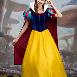 万圣节白雪公主裙cosplay 灰姑娘连衣裙辛德瑞拉  魔法童话公主裙