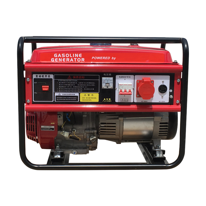 原装本田动力汽油发电机组6.5KW单相手启动220V家用小型发电机