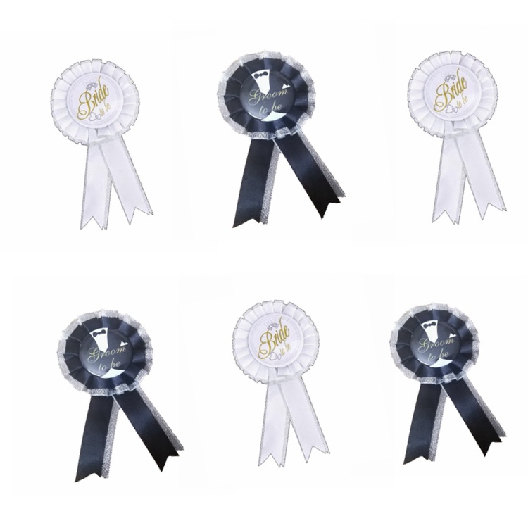 Joyas de fiesta de solteros en stock, insignia de novia, decoración de fiesta, bride to be insignia, insignia de latín
