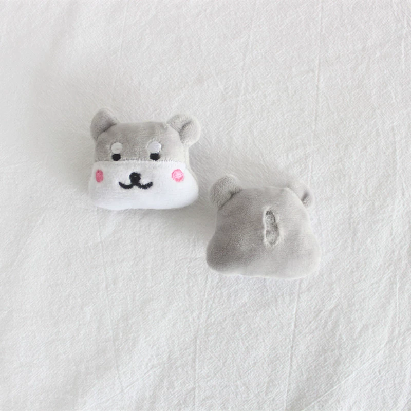 Nuby, мультяшная брошь-кофе, аксессуар, с маленькими медведями