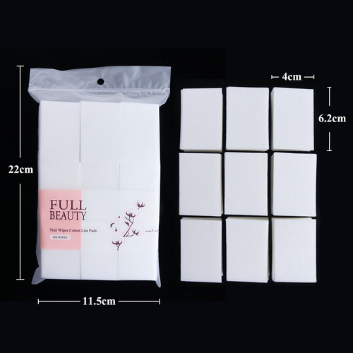 Special cotton manicure and nail removal cleaning towel for manicure, pure natural cotton fiber, soft and hygienic, non-shedding tools, soft and hard