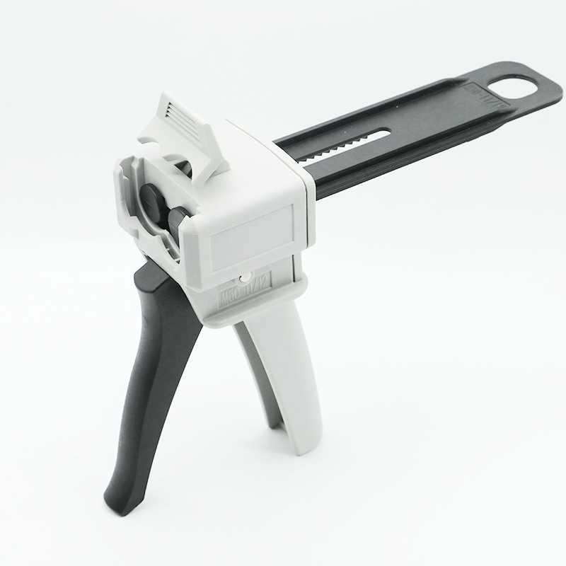 AB胶枪1:1胶枪点胶枪AB胶筒混合管2:1胶枪金属50ML胶枪