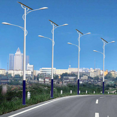 太阳能路灯庭院灯路灯杆6米新农村大功率100w家用超亮led|ms