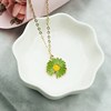 Small fashionable cute necklace, accessory, 2020, flowered