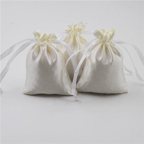 Satin bag drawstring drawstring satin bag cosmetics jewelry gift bag jewelry packaging bag 10*15cm