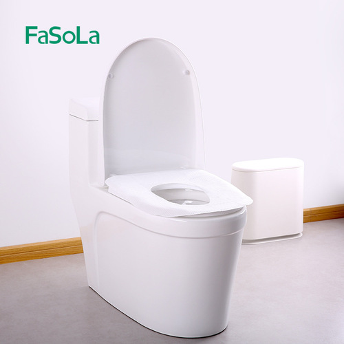 FaSoLa disposable toilet mat maternity travel maternity toilet paper thickened toilet cover seat paper