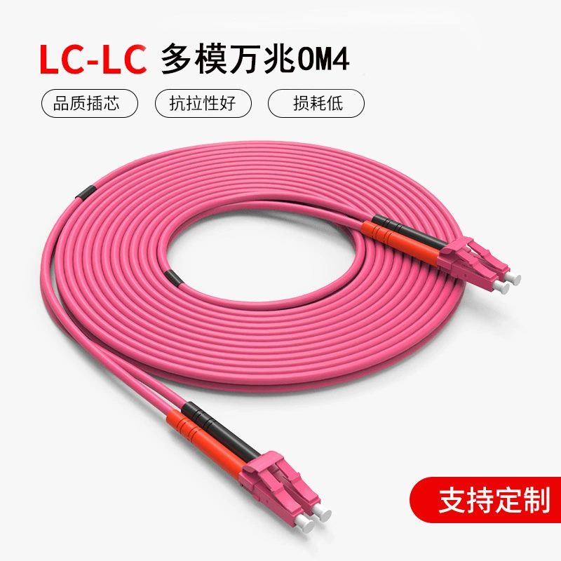 Fenit LC-LC многомодовый 10G двухпроводный волоконный jumping line OM3 хвост волокна коммутатор машиностроение оптический модуль