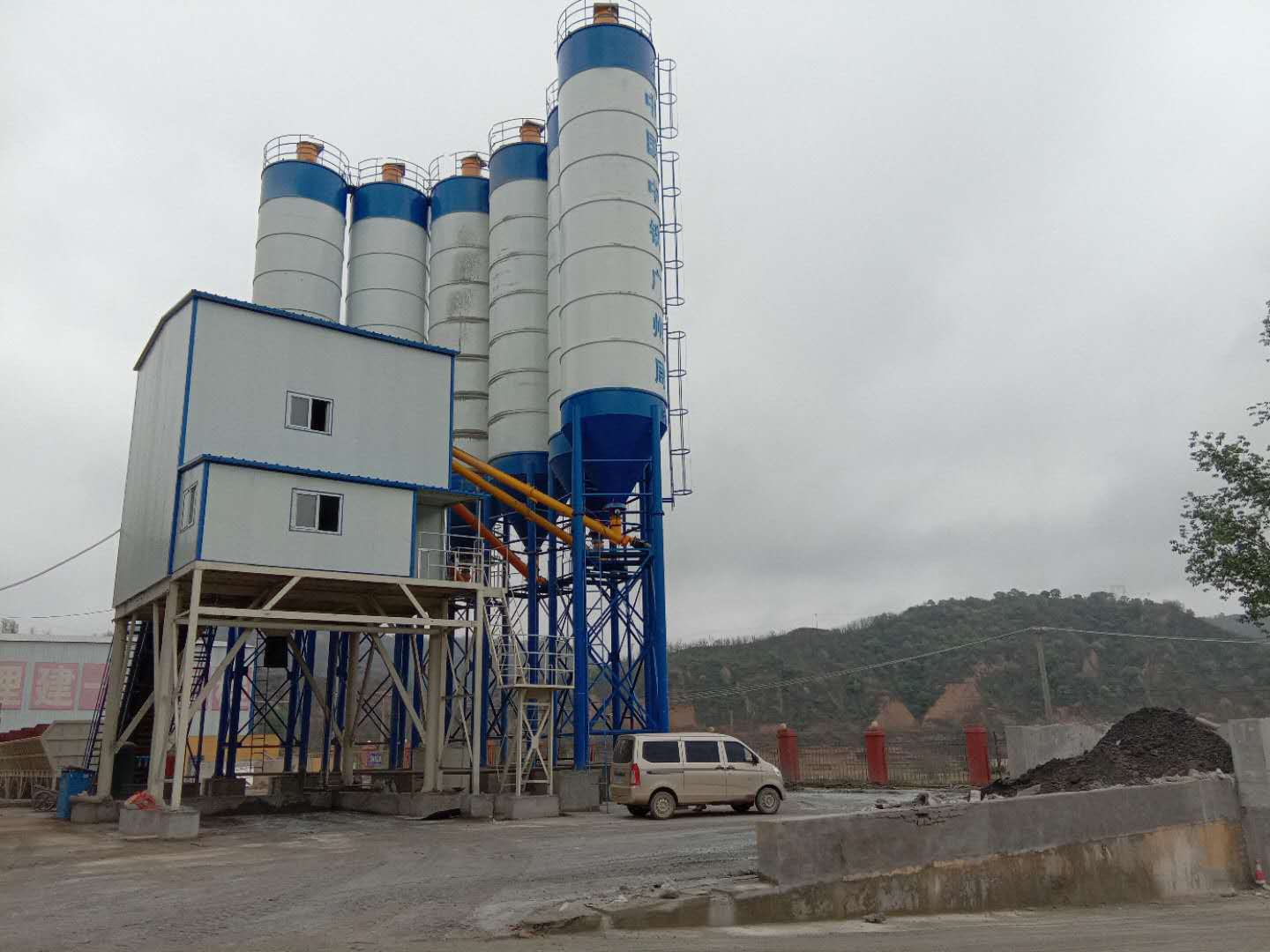 2方混凝土搅拌站 配2000仕高玛搅拌机 120经济型搅拌站价格