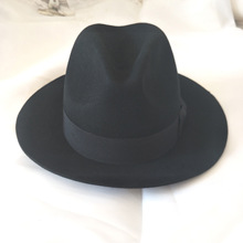 澳州羊毛呢帽子  上海滩 爵士礼帽 跨境出口 毡帽帽子成人帽现货