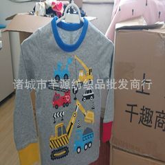 千趣家原単童装真品千趣味tシャツ長袖童装スカート雑金直播対外貿易童装服服