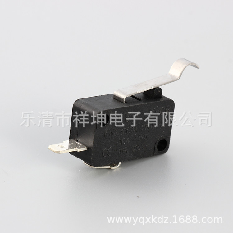 厂家直销 微动开关 三脚 带柄 中小型微动行程开关